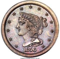 1856 [PROOF] Coins Braided Hair Half Cent Prices