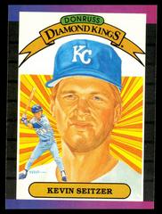 Kevin Seitzer [Diamond Kings] Baseball Cards 1989 Donruss Prices