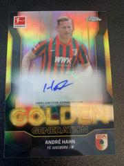 Andre Hahn [Autograph] Soccer Cards 2021 Topps Chrome Bundesliga Golden Generation Prices