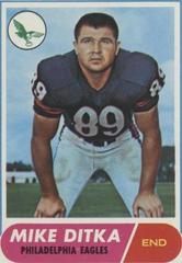 Mike Ditka #162 Football Cards 1968 Topps Prices