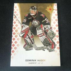 Dominik Hasek [Gold] #98 Hockey Cards 2020 Ultimate Collection Prices