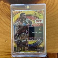 Israel Adesanya [Gold] Ufc Cards 2022 Panini Select UFC Numbers Prices