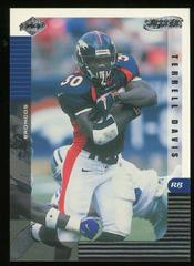 Terrell Davis #36 Football Cards 1999 Collector's Edge Supreme Prices