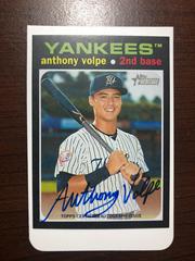 Anthony Volpe Baseball Cards 2020 Topps Heritage Real One Autographs Prices