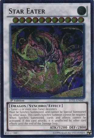 Star Eater [Ultimate Rare 1st Edition] JOTL-EN047 YuGiOh Judgment of the Light