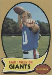 Fran Tarkenton Football Cards 1970 Topps Prices