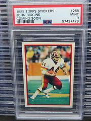 John Riggins [Coming Soon] #255 Football Cards 1985 Topps Stickers Prices