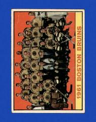 Boston Bruins #20 Hockey Cards 1961 Topps Prices