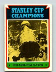 Stanley Cup Champs [Philadelphia Flyers] Hockey Cards 1974 O-Pee-Chee Prices