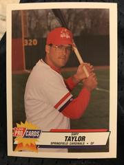Gary Taylor #1867 Baseball Cards 1993 Fleer ProCards Prices