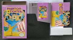 Box, Cartridge, Manual, Sleeve, And Styrofoam  | Phantom Fighter NES