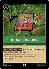 Dr. Facilier's Cards Lorcana First Chapter Prices
