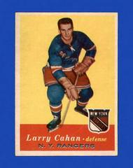Larry Cahan Hockey Cards 1957 Topps Prices