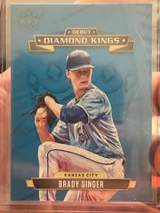 Brady Singer #DDK-KR Baseball Cards 2021 Panini Diamond Kings Debut Prices