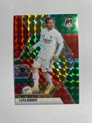 Luka Modric [Choice Red & Green Mosaic] Soccer Cards 2020 Panini Mosaic La Liga Prices
