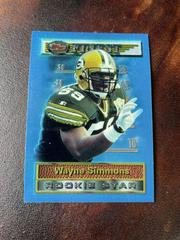 Wayne Simmons #7 Football Cards 1994 Topps Finest Prices