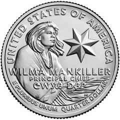 2022 S [SILVER WILMA MANKILLER PROOF] Coins American Women Quarter Prices