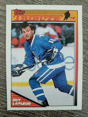 Guy Lafleur [Guy Bids Farewell] #3 Hockey Cards 1991 Topps Prices