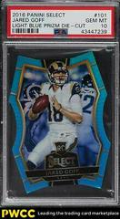 Jared Goff [Light Blue Prizm Die Cut] Football Cards 2016 Panini Select Prices