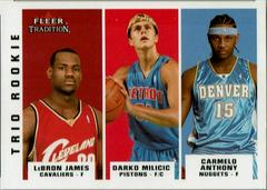 Mavin  Lebron James / Carmelo Anthony 2004 Rookie Review #92