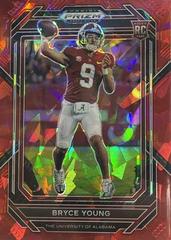 Bryce Young [Red Ice] #101 Football Cards 2023 Panini Prizm Draft Picks Prices