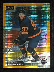 Connor McDavid [Seismic Gold] #1 Hockey Cards 2020 O Pee Chee Platinum Prices