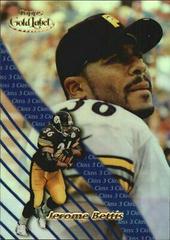 Jerome Bettis [Class 3] Football Cards 2000 Topps Gold Label Prices