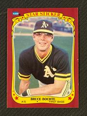Bruce Bochte #7 Baseball Cards 1986 Fleer Star Stickers Prices