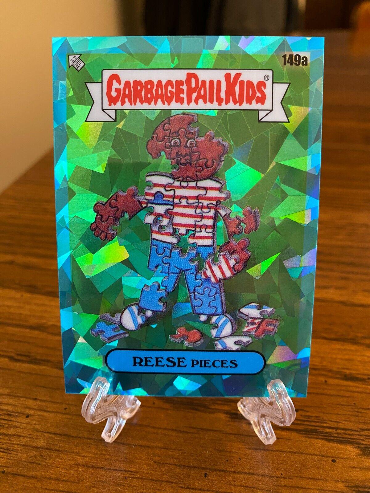 REESE PIECES [Blue] #149a Garbage Pail Kids 2021 Sapphire