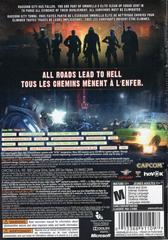 Back Cover | Resident Evil: Operation Raccoon City [Best Buy] Xbox 360