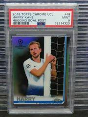 Harry Kane [Hugging Goal Post] #48 Soccer Cards 2018 Topps Chrome UEFA Champions League Prices