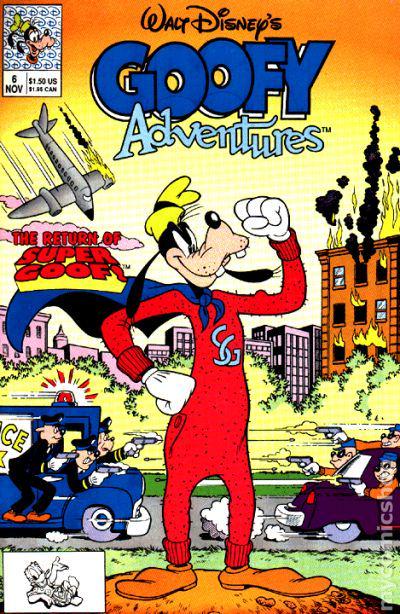 Goofy Adventures #6 (1990) Comic Books Goofy Adventures