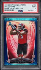 Mike Evans [Bubbles Refractor] #170 Football Cards 2014 Bowman Chrome Prices