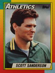 Scott Sanderson #110T Baseball Cards 1990 Topps Traded Tiffany Prices