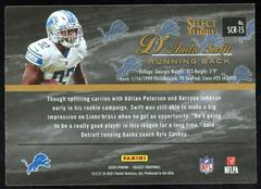 Back | D'Andre Swift Football Cards 2020 Panini Select Certified Rookies