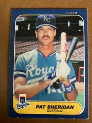 Pat Sheridan #20 Baseball Cards 1986 Fleer Prices