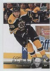 Blake Wheeler #266 Hockey Cards 2010 Upper Deck Prices