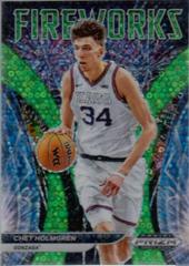 Chet Holmgren [Neon Green Circles] #FW-CH Basketball Cards 2022 Panini Prizm Draft Picks Fireworks Prices