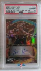 Kevin Holland [Tie Dye] Ufc Cards 2021 Panini Select UFC Rookie Signatures Prices