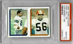 Tony Hill, Chip Banks Football Cards 1986 Topps Stickers Prices