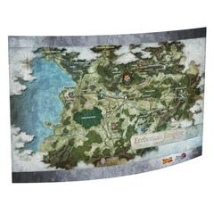 Atlas Of Erebonia (24" X 17") Cloth Map | Legend Of Heroes: Trails Of Cold Steel III & Legend Of Heroes: Trails Of Cold Steel IV [Limited Edition] Playstation 5