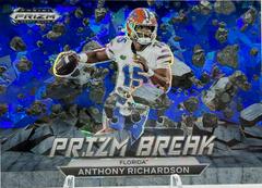 Anthony Richardson [Blue Ice] #PB-4 Football Cards 2023 Panini Prizm Draft Picks Break Prices