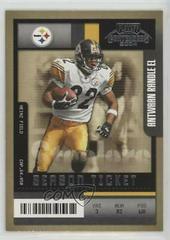 Antwaan Randle El #79 Football Cards 2004 Playoff Contenders Prices