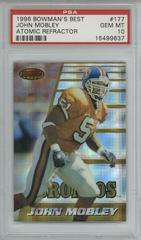 John Mobley [Atomic Refractor] Football Cards 1996 Bowman's Best Prices
