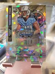 Taylor Lewan [Section Autograph Cracked Ice Ticket] #177 Football Cards 2014 Panini Contenders Prices