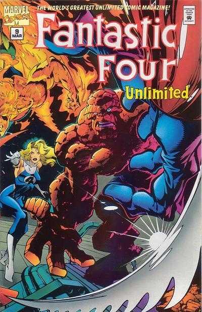 Fantastic Four Unlimited #9 (1995) Comic Books Fantastic Four Unlimited