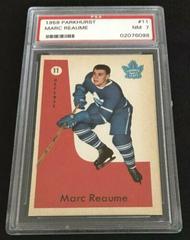 Marc Reaume Hockey Cards 1959 Parkhurst Prices