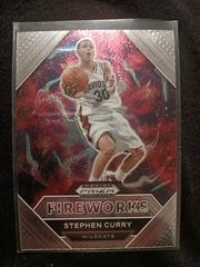 Stephen Curry #20 Basketball Cards 2021 Panini Prizm Draft Picks Fireworks Prices
