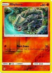 Rhyhorn [Reverse Holo] #92 Pokemon Unbroken Bonds Prices