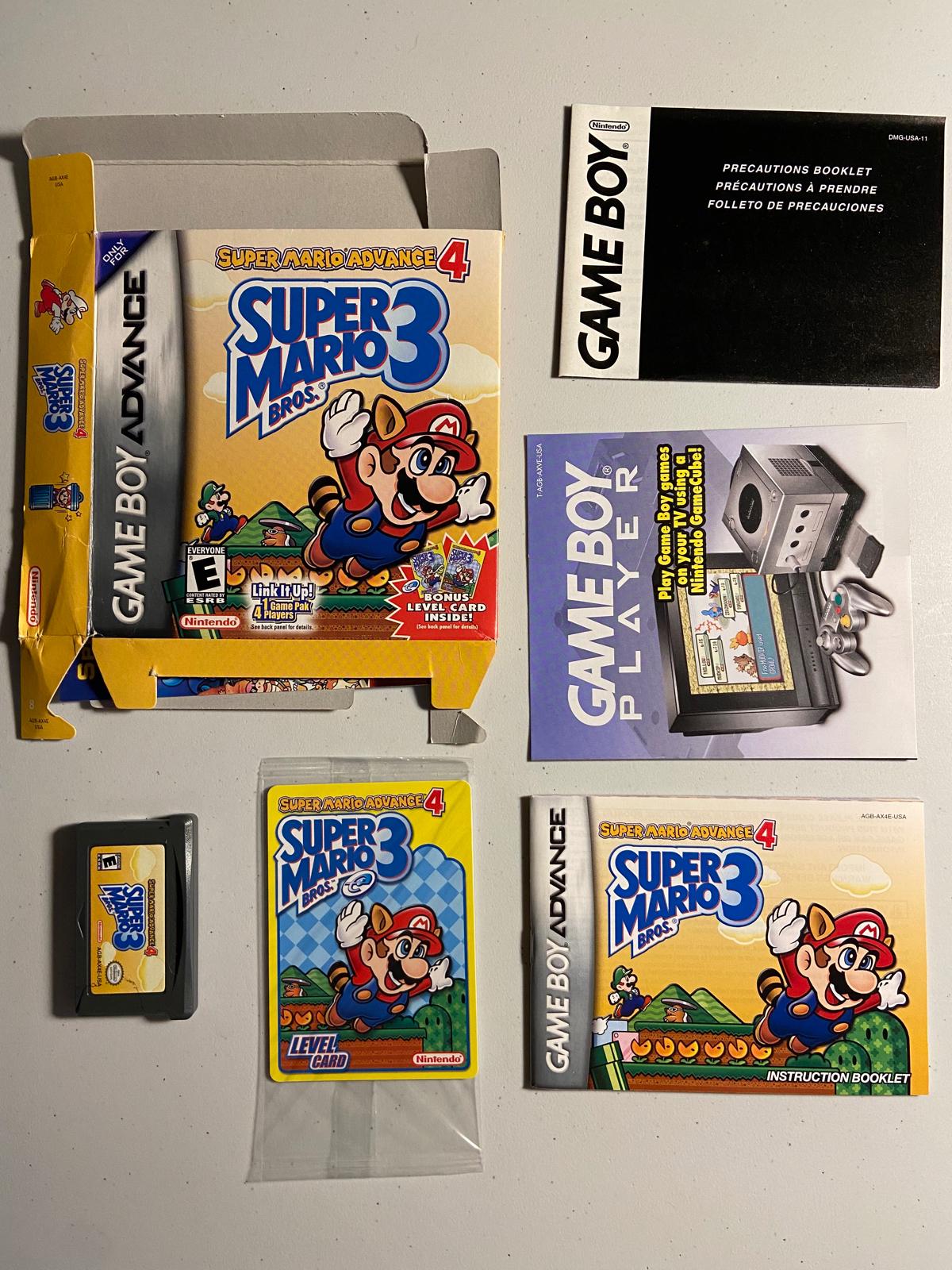 Super Mario Advance 4: Super Mario Bros. 3 - Game Boy Advance, Game Boy  Advance